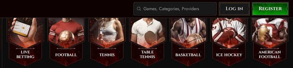 Legiano: Spielelobby (Screenshot von legiano.com)