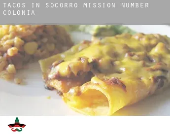 Tacos in  Socorro Mission Number 1 Colonia